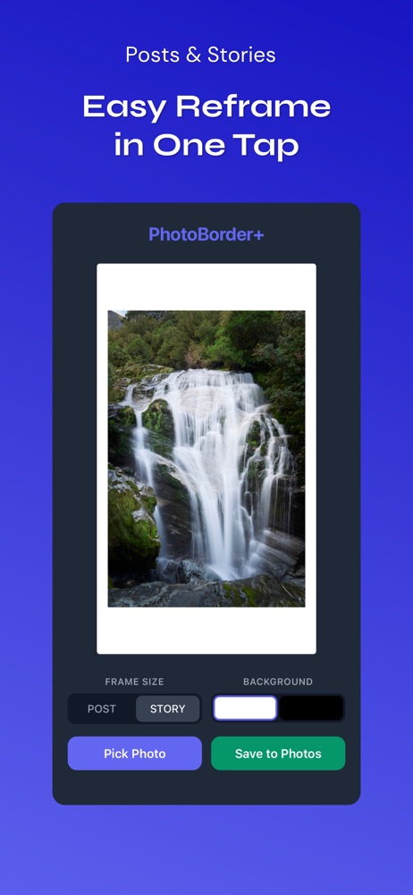 PhotoBorder+ screenshot 2